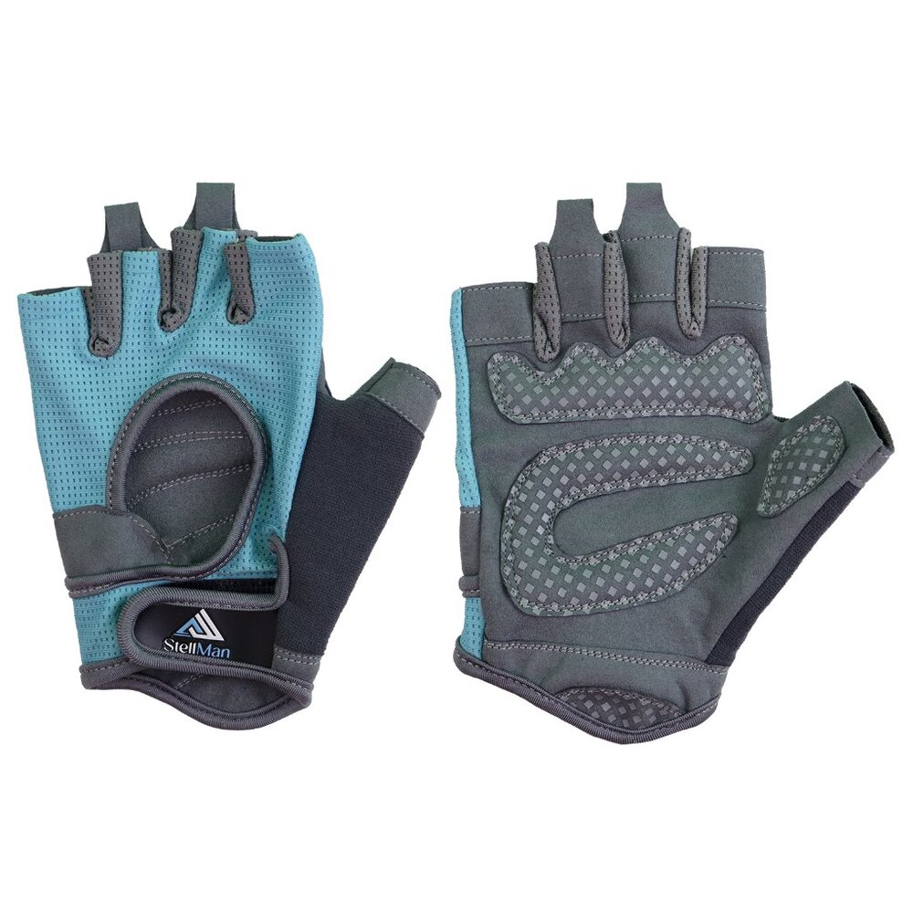 Stellman Thunder Grip Weightlifting Gloves Gym Workout Training Fitness Gloves